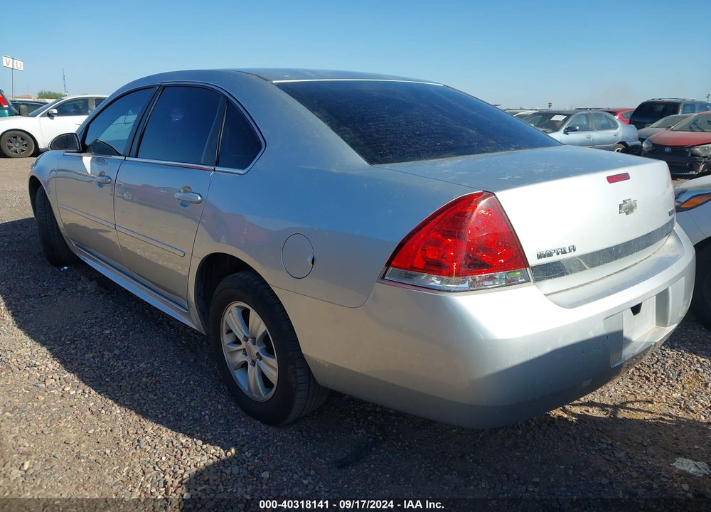 2011 CHEVROLET IMPALA LS VIN: 2G1WF5EK9B1242625