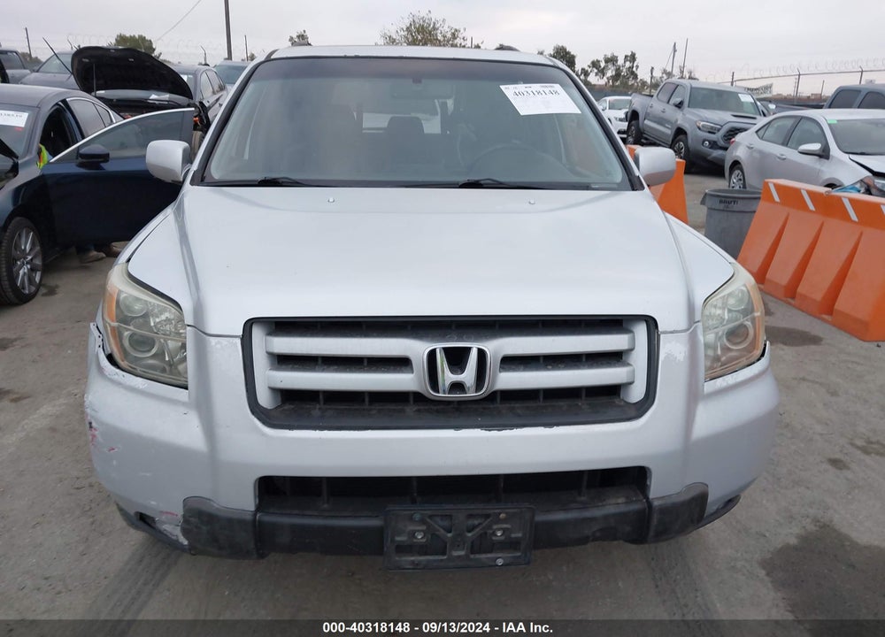 2006 HONDA PILOT EX-L VIN: 5FNYF28646B046396