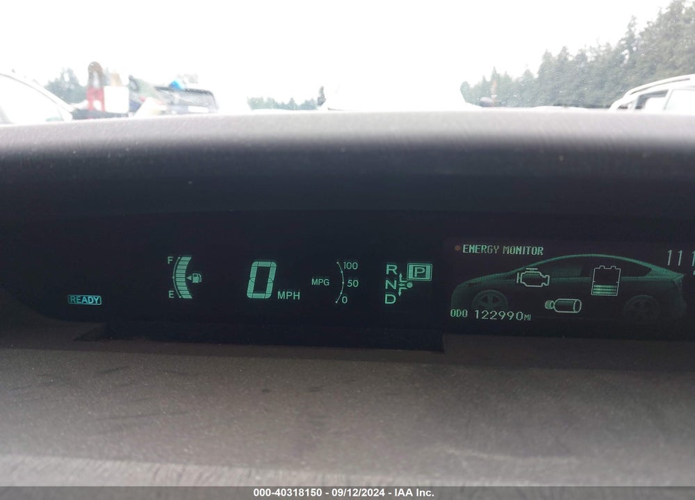 2013 TOYOTA PRIUS TWO VIN: JTDKN3DU6D0354233