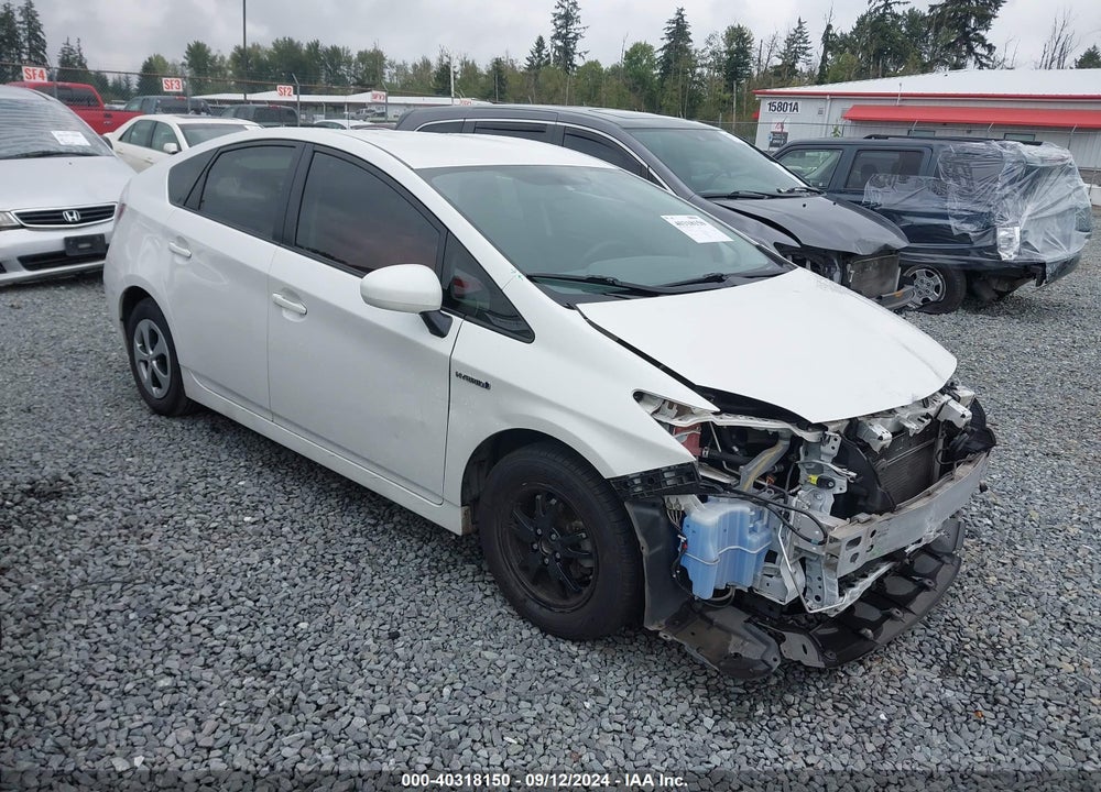 2013 TOYOTA PRIUS TWO VIN: JTDKN3DU6D0354233