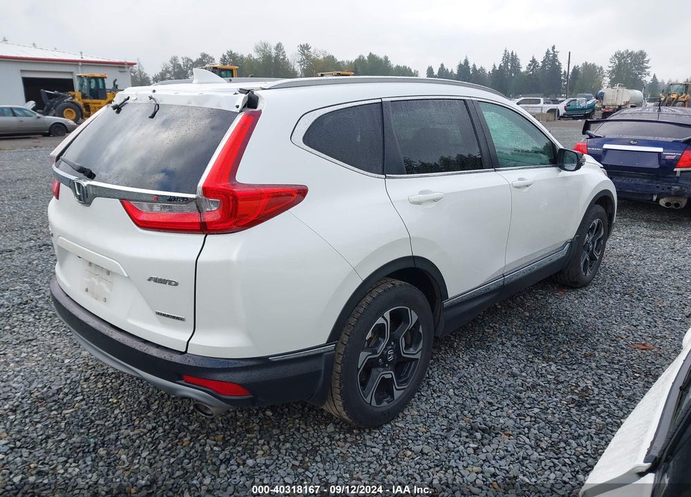 2018 HONDA CR-V TOURING VIN: 2HKRW2H99JH640782