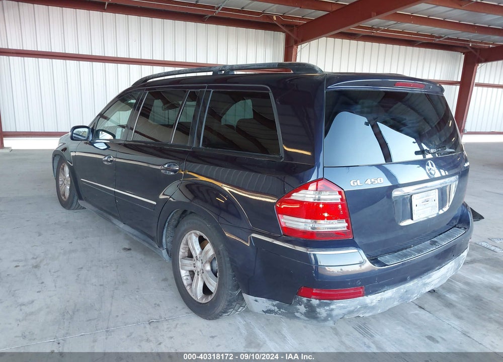 2008 MERCEDES-BENZ GL 450 4MATIC VIN: 4JGBF71E48A357449