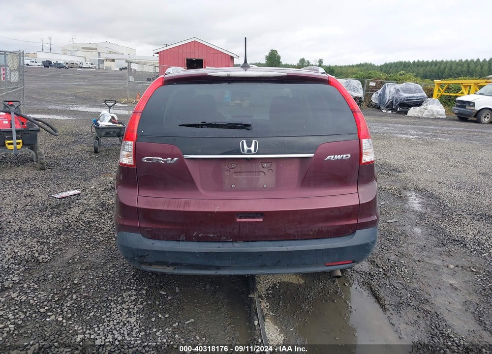 2013 HONDA CR-V EX-L VIN: 5J6RM4H78DL030575