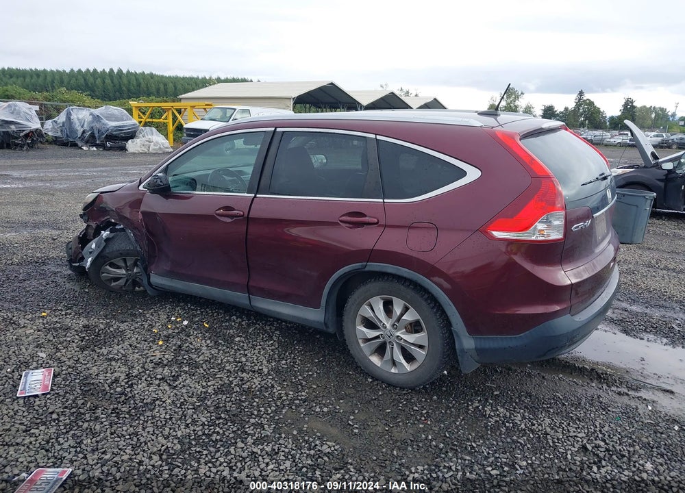 2013 HONDA CR-V EX-L VIN: 5J6RM4H78DL030575