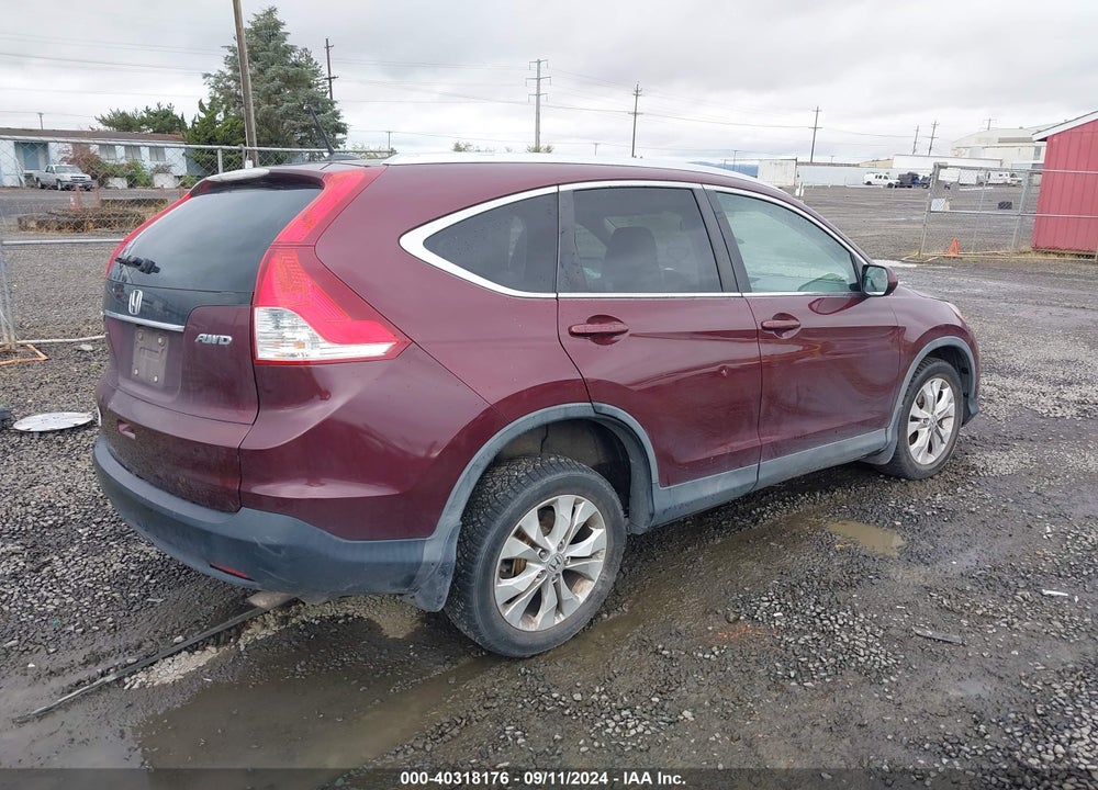 2013 HONDA CR-V EX-L VIN: 5J6RM4H78DL030575