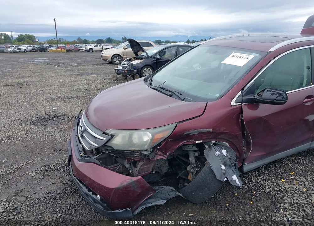 2013 HONDA CR-V EX-L VIN: 5J6RM4H78DL030575