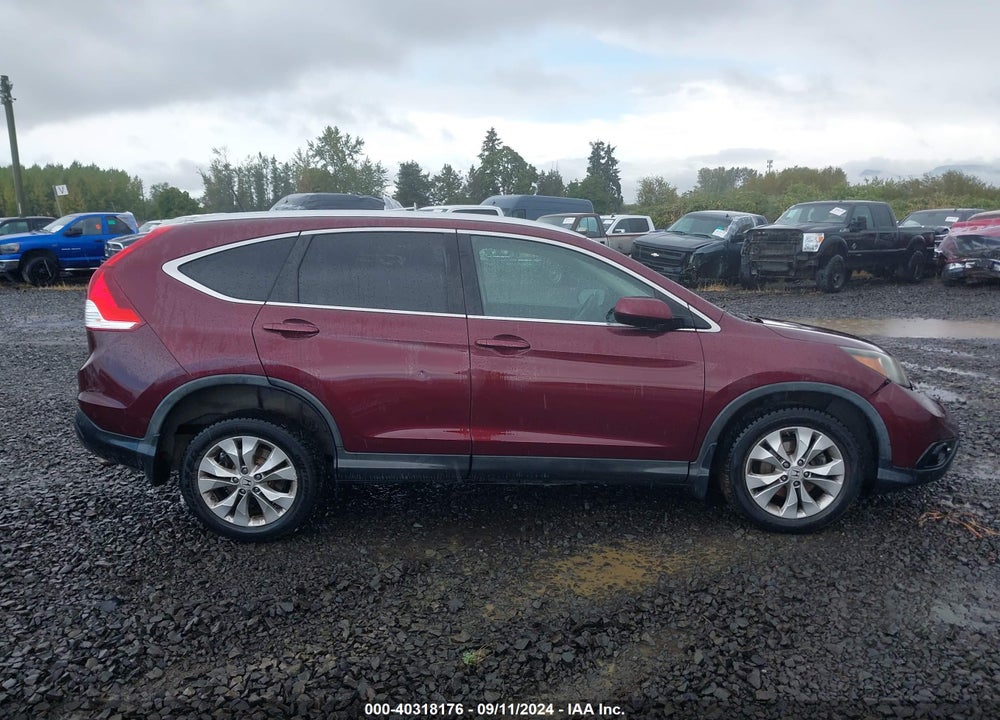 2013 HONDA CR-V EX-L VIN: 5J6RM4H78DL030575
