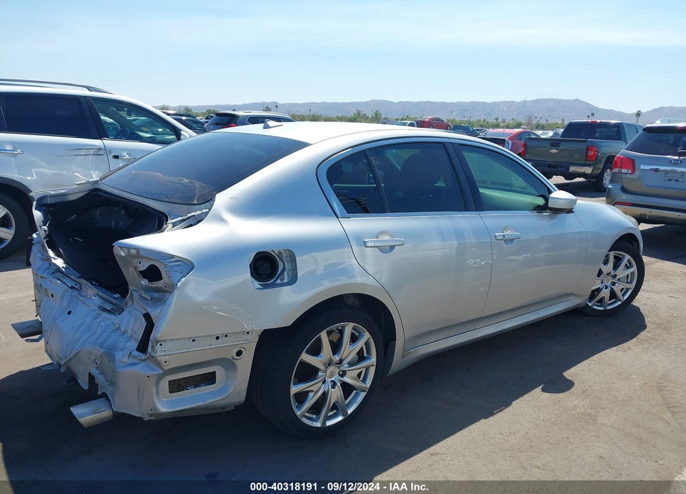 2012 INFINITI G37 JOURNEY VIN: JN1CV6AP8CM931312