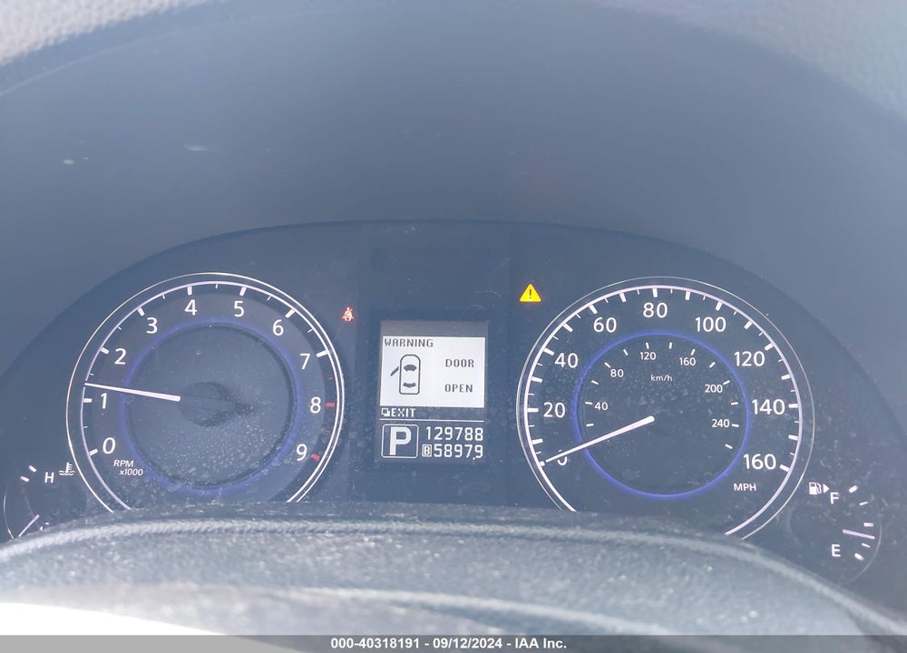 2012 INFINITI G37 JOURNEY VIN: JN1CV6AP8CM931312