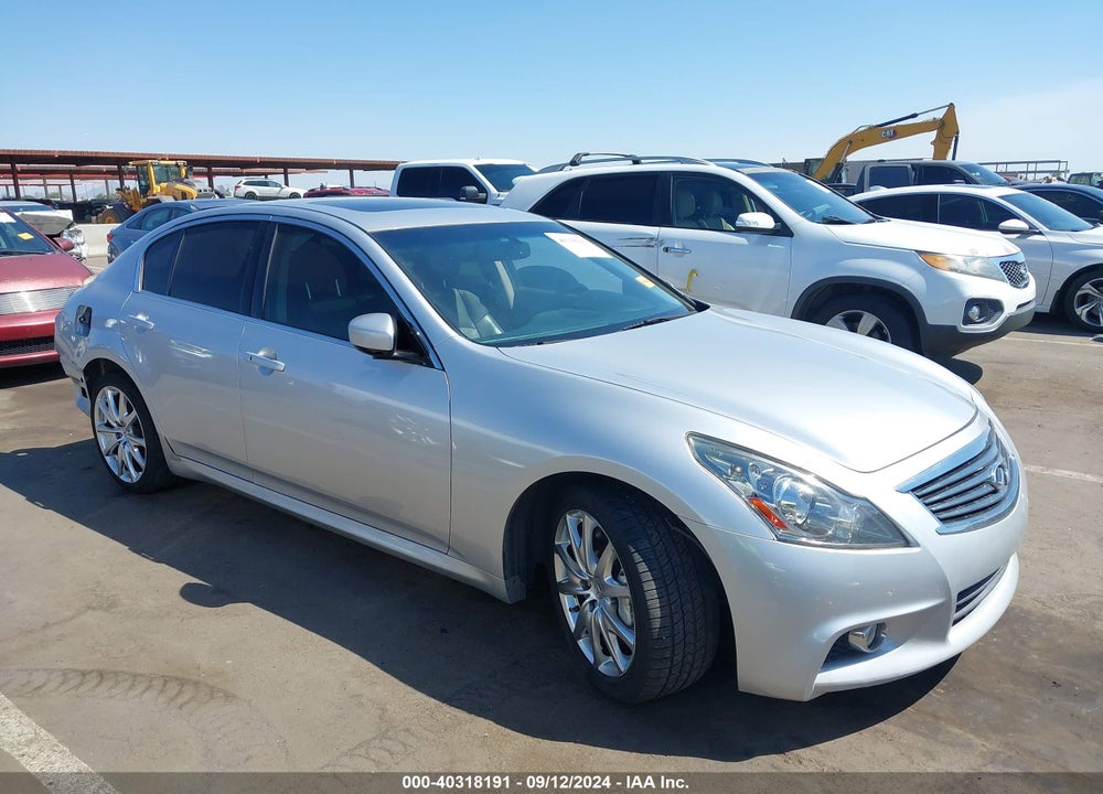 2012 INFINITI G37 JOURNEY VIN: JN1CV6AP8CM931312
