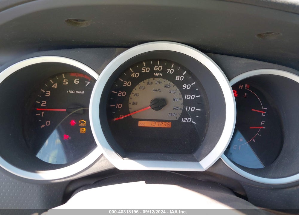 2009 TOYOTA TACOMA BASE V6 VIN: 3TMMU52N79M011213