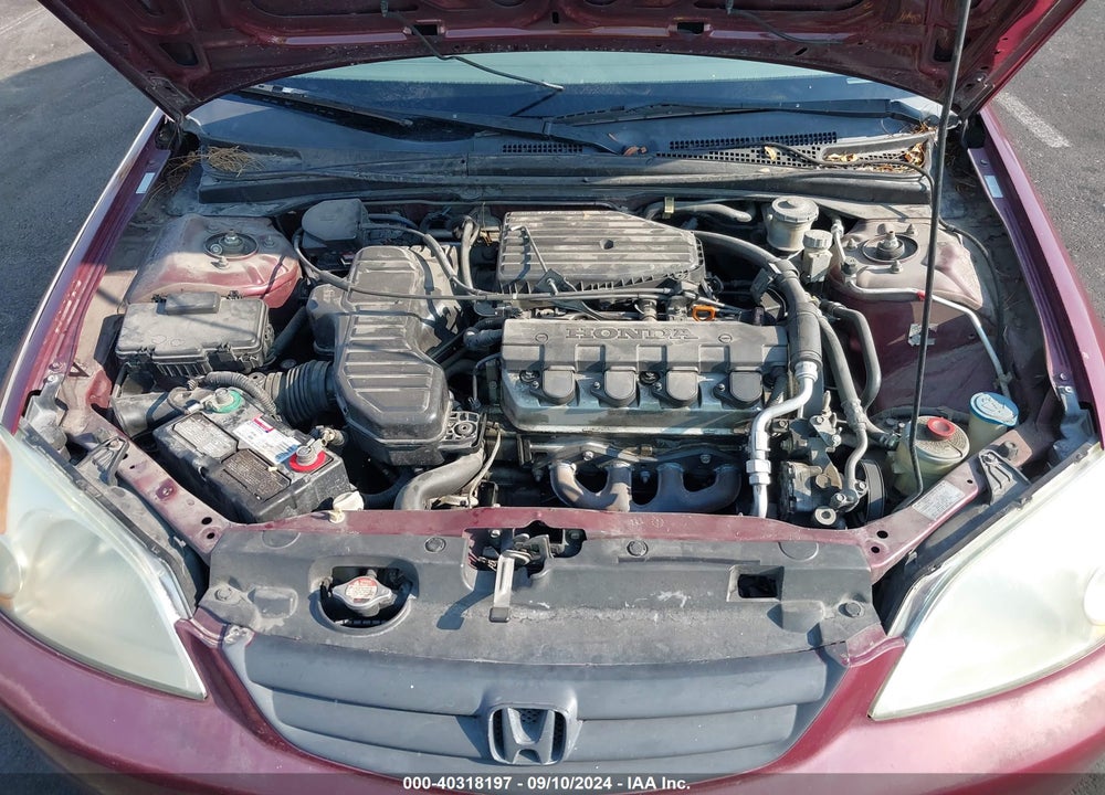 2002 HONDA CIVIC LX VIN: 1HGES15532L017985
