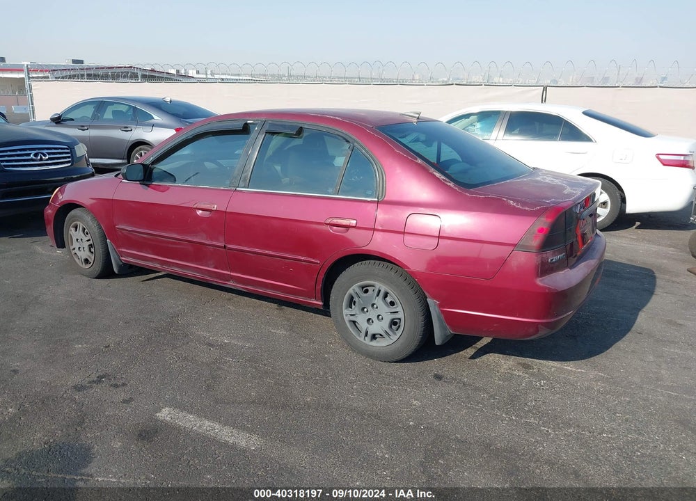 2002 HONDA CIVIC LX VIN: 1HGES15532L017985