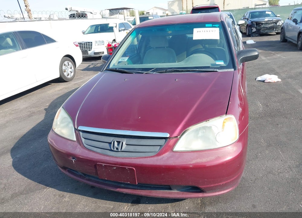 2002 HONDA CIVIC LX VIN: 1HGES15532L017985