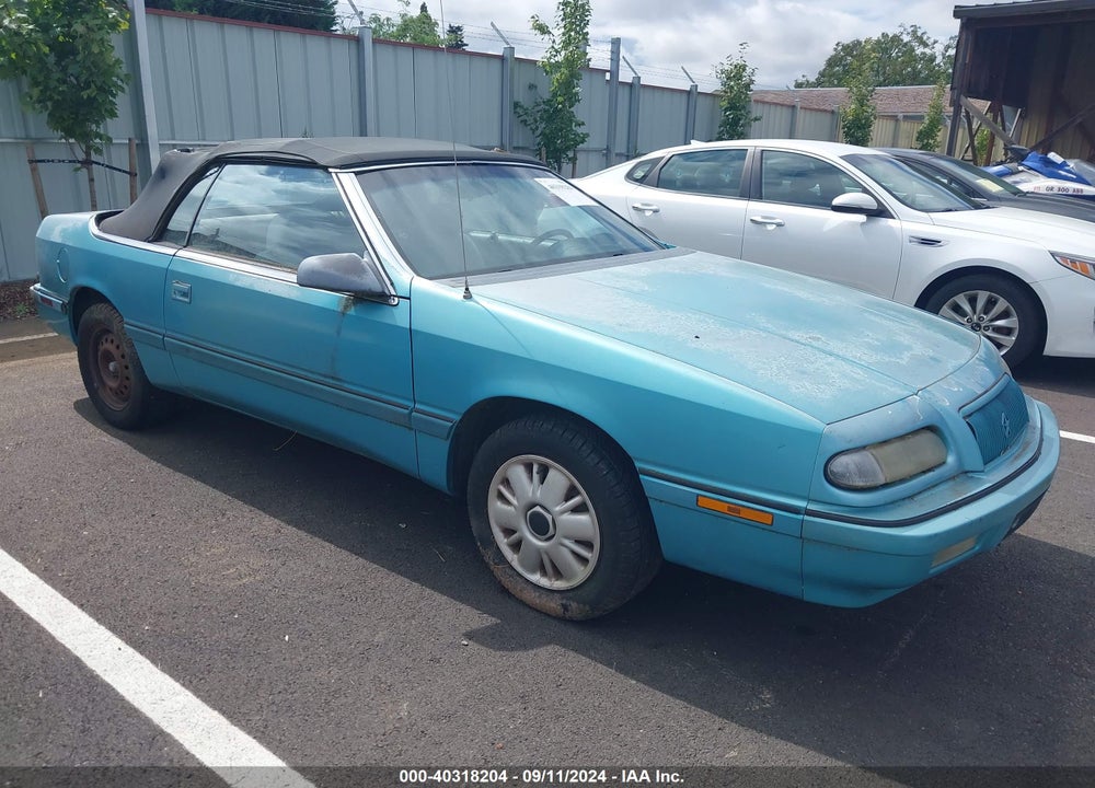 1993 CHRYSLER LEBARON VIN: 1C3XU4539PF598940