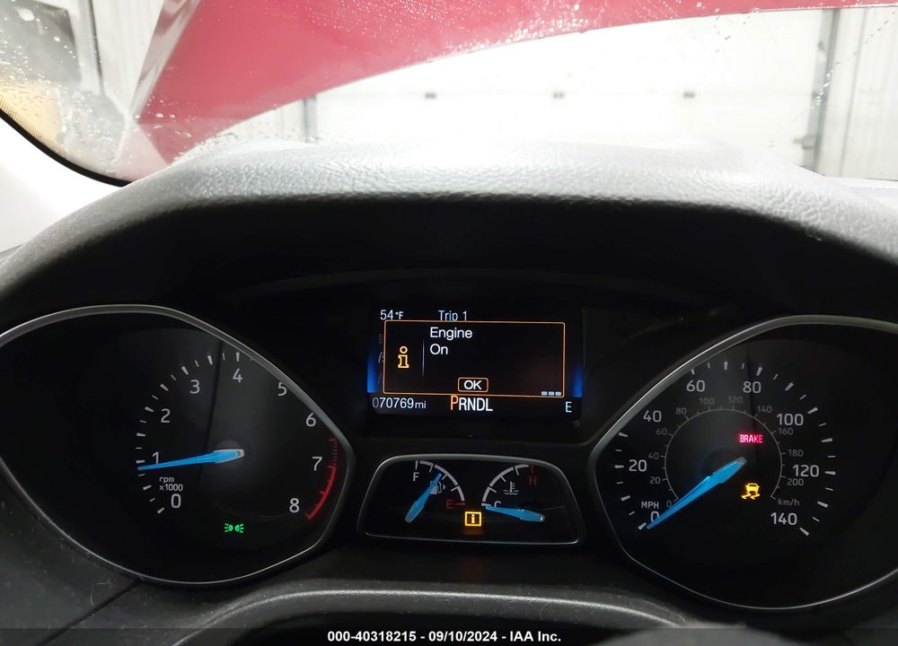 2017 FORD FOCUS SE VIN: 1FADP3F20HL344743