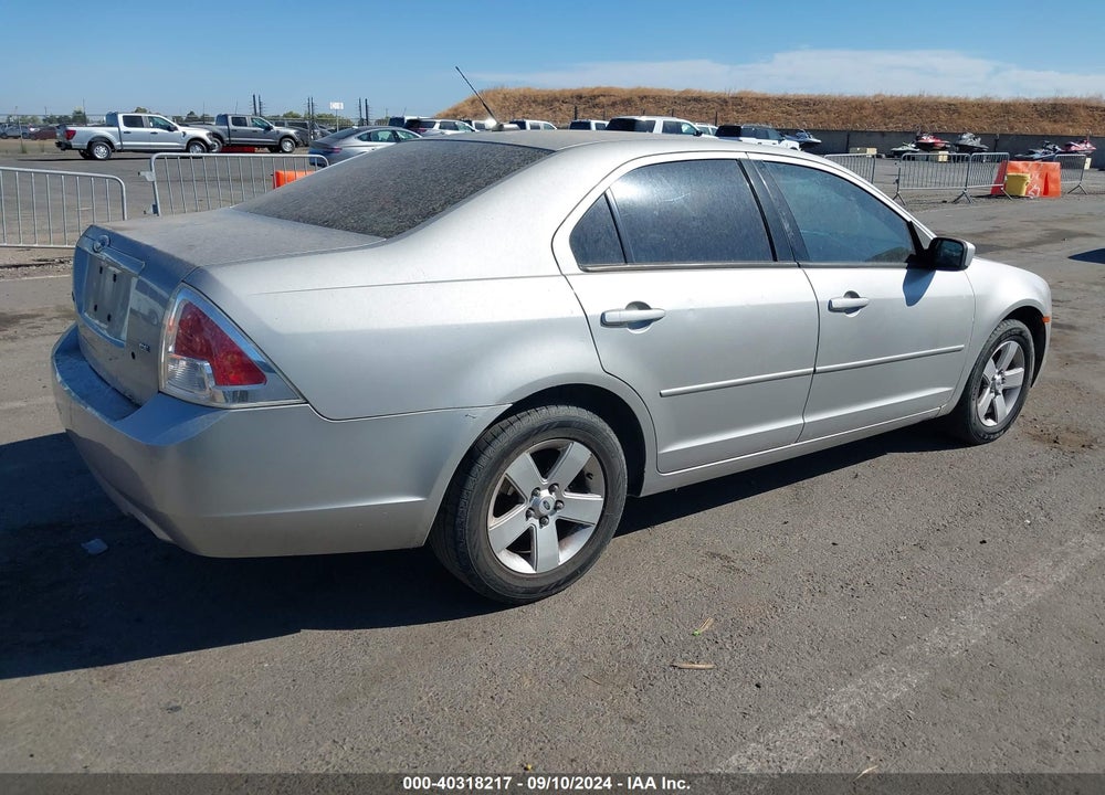 2007 FORD FUSION SE VIN: 3FAHP07Z07R190725