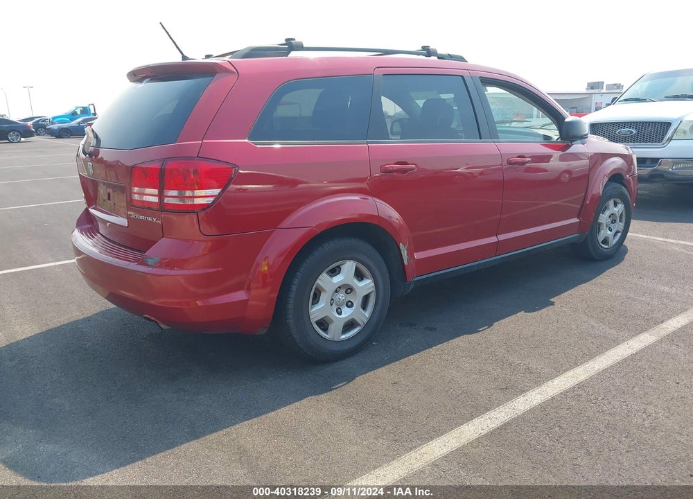 2010 DODGE JOURNEY SE VIN: 3D4PG4FB3AT269255