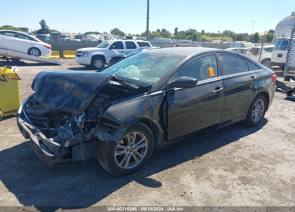 2013 HYUNDAI SONATA GLS VIN: 5NPEB4AC1DH728371