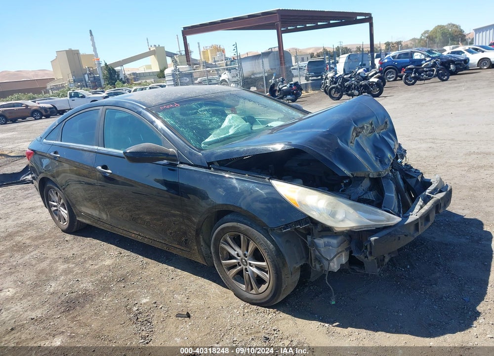2013 HYUNDAI SONATA GLS VIN: 5NPEB4AC1DH728371