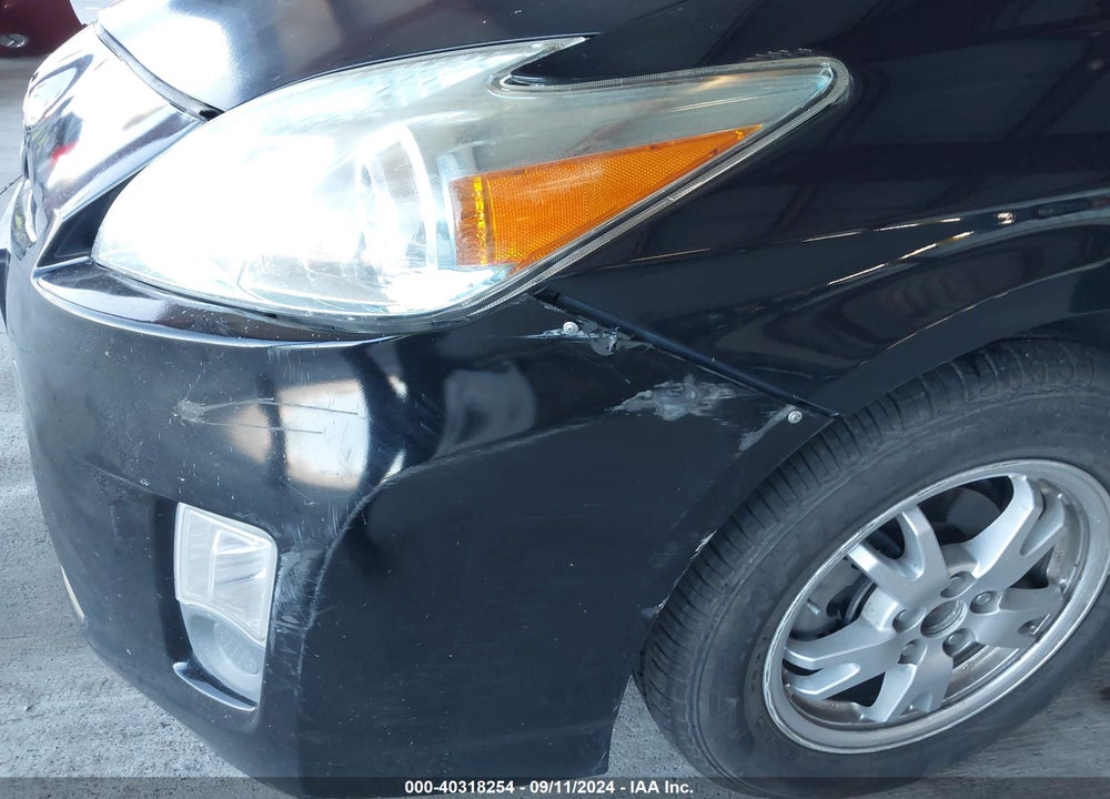 2011 TOYOTA PRIUS TWO VIN: JTDKN3DU2B1419666