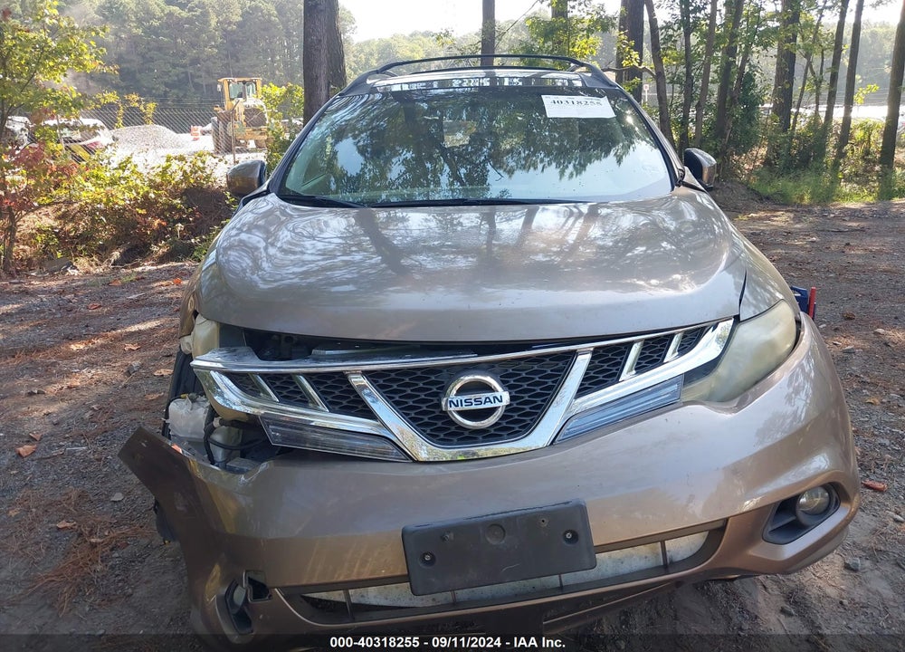 2011 NISSAN MURANO SV VIN: JN8AZ1MU7BW069382
