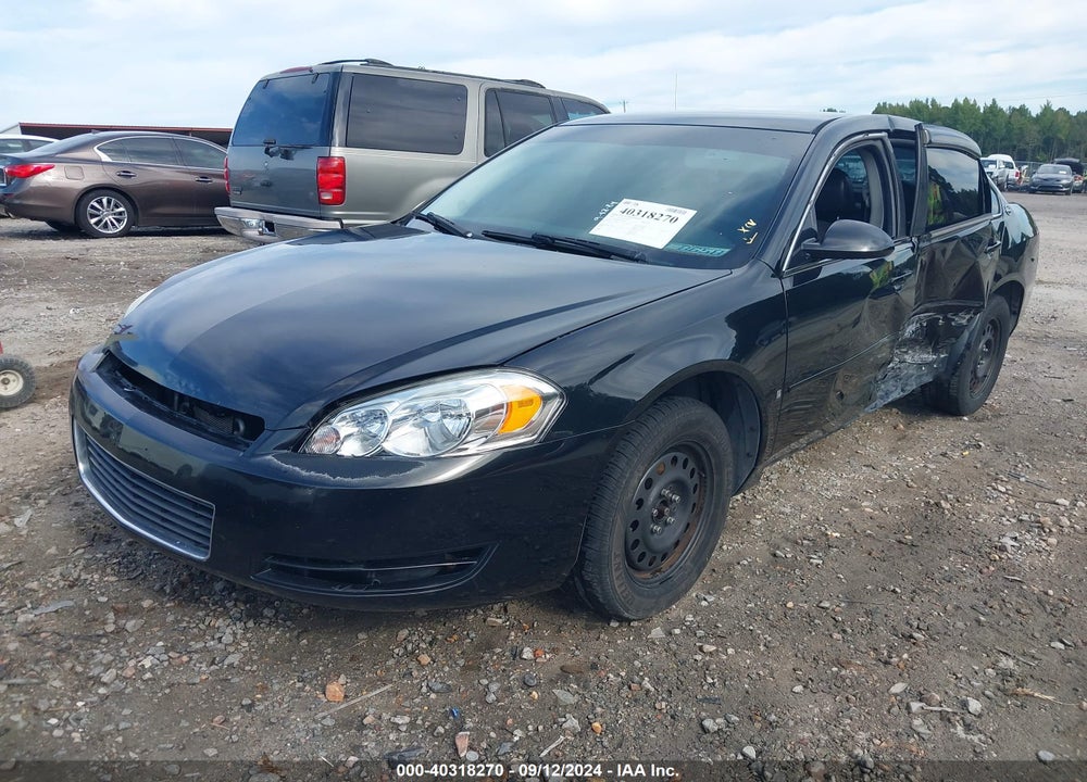 2007 CHEVROLET IMPALA POLICE VIN: 2G1WS55R679284381
