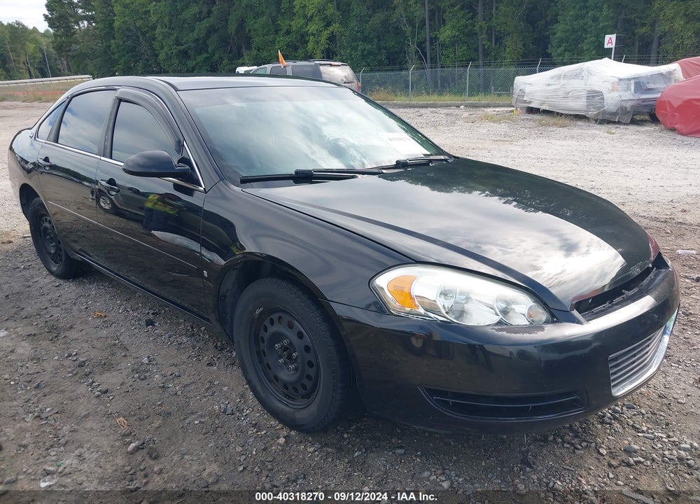 2007 CHEVROLET IMPALA POLICE VIN: 2G1WS55R679284381