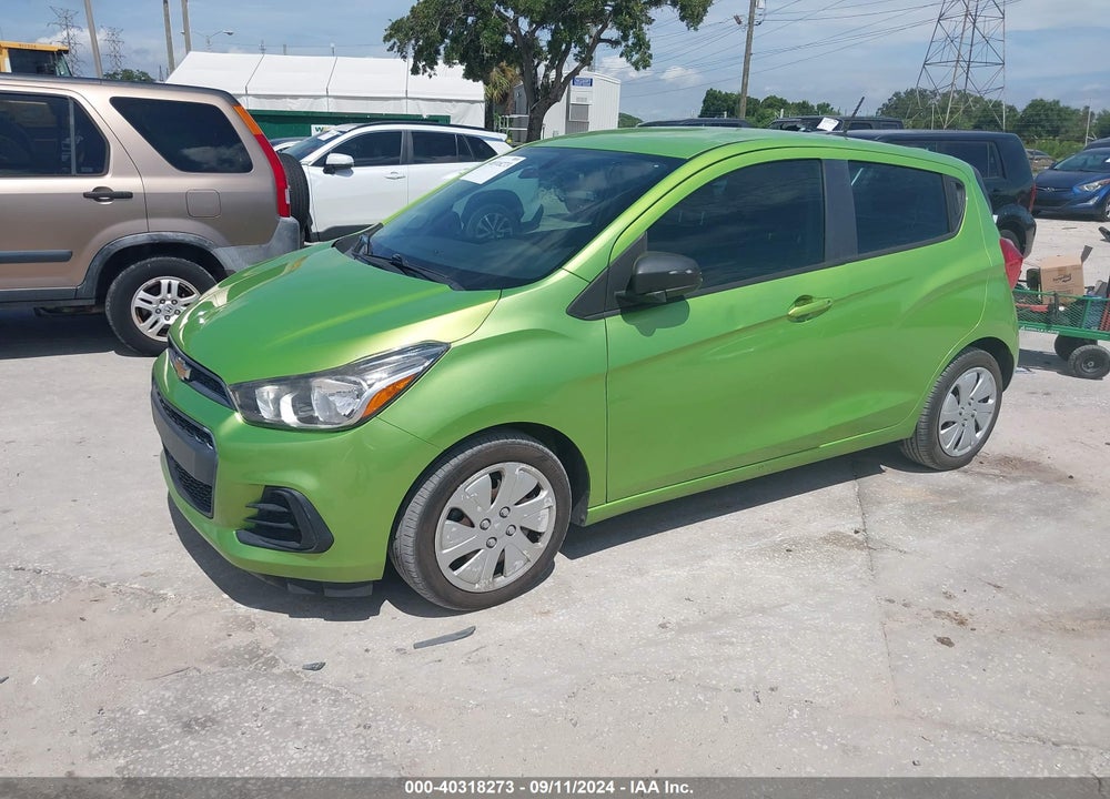 2016 CHEVROLET SPARK LS CVT VIN: KL8CB6SA6GC622362