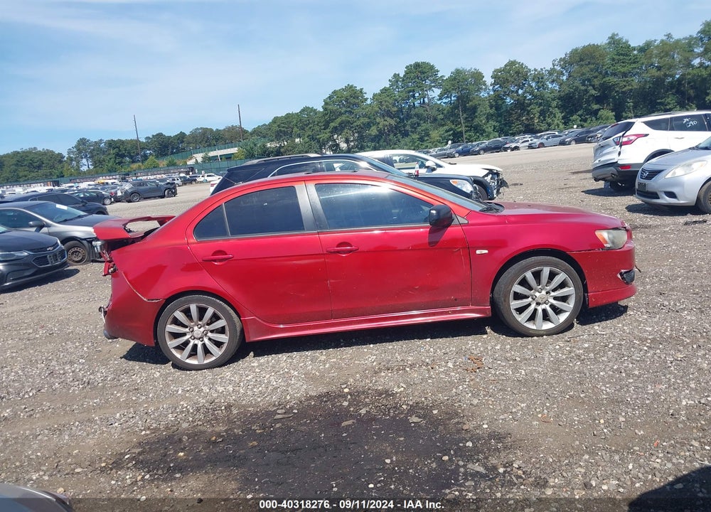 2008 MITSUBISHI LANCER GTS VIN: JA3AU86UX8U027596