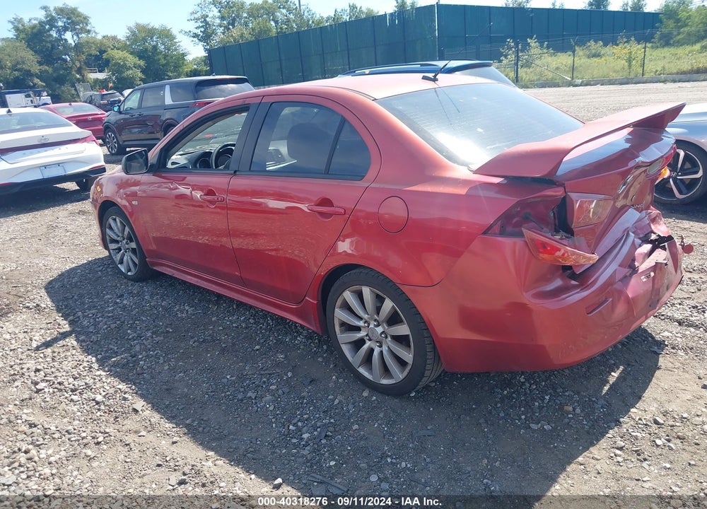 2008 MITSUBISHI LANCER GTS VIN: JA3AU86UX8U027596