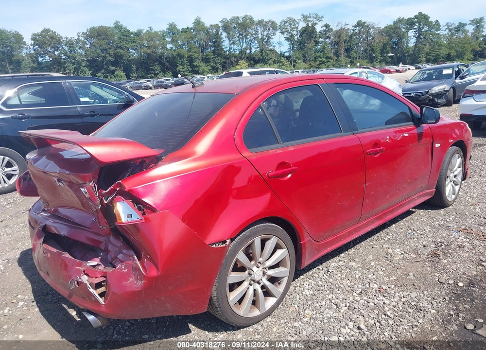 2008 MITSUBISHI LANCER GTS VIN: JA3AU86UX8U027596