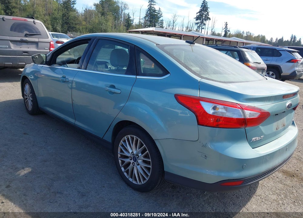 2012 FORD FOCUS SEL VIN: 1FAHP3H23CL436419