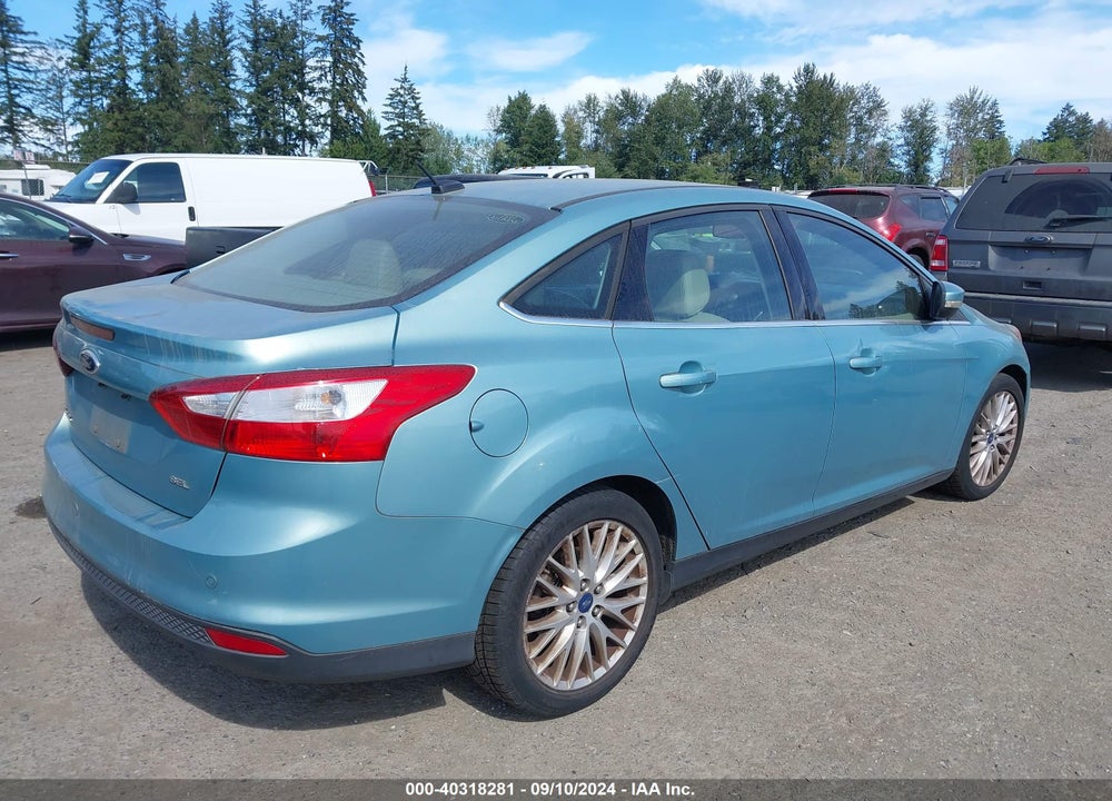 2012 FORD FOCUS SEL VIN: 1FAHP3H23CL436419