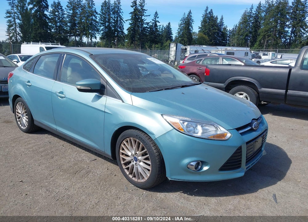 2012 FORD FOCUS SEL VIN: 1FAHP3H23CL436419
