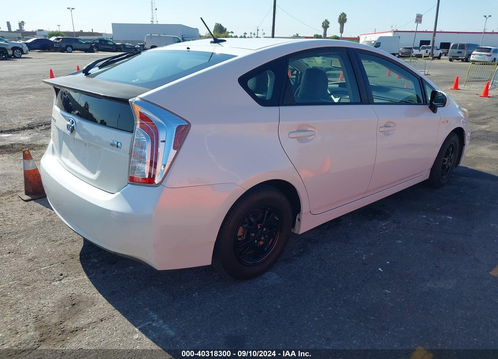 2012 TOYOTA PRIUS FOUR VIN: JTDKN3DU5C5455720