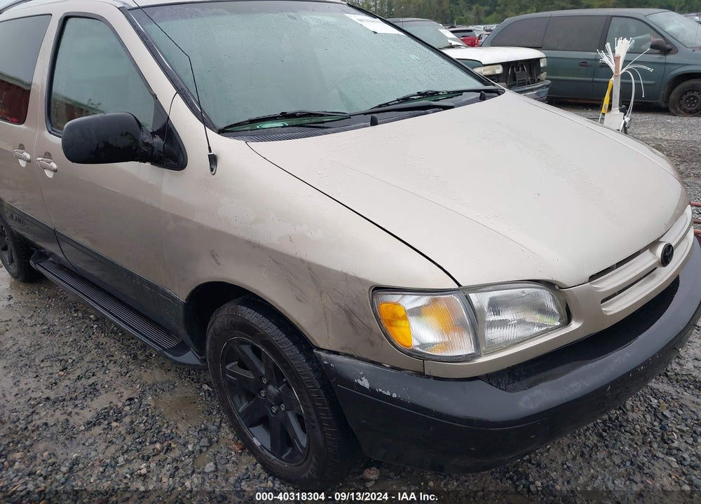 2000 TOYOTA SIENNA LE VIN: 4T3ZF13C6YU280774