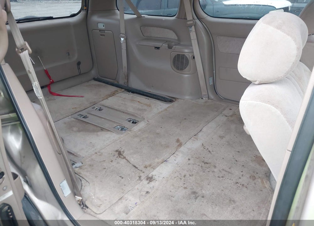 2000 TOYOTA SIENNA LE VIN: 4T3ZF13C6YU280774