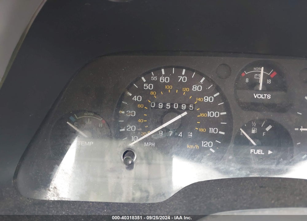 1995 MERCURY COUGAR XR7 VIN: 1MELM62W7SH617792