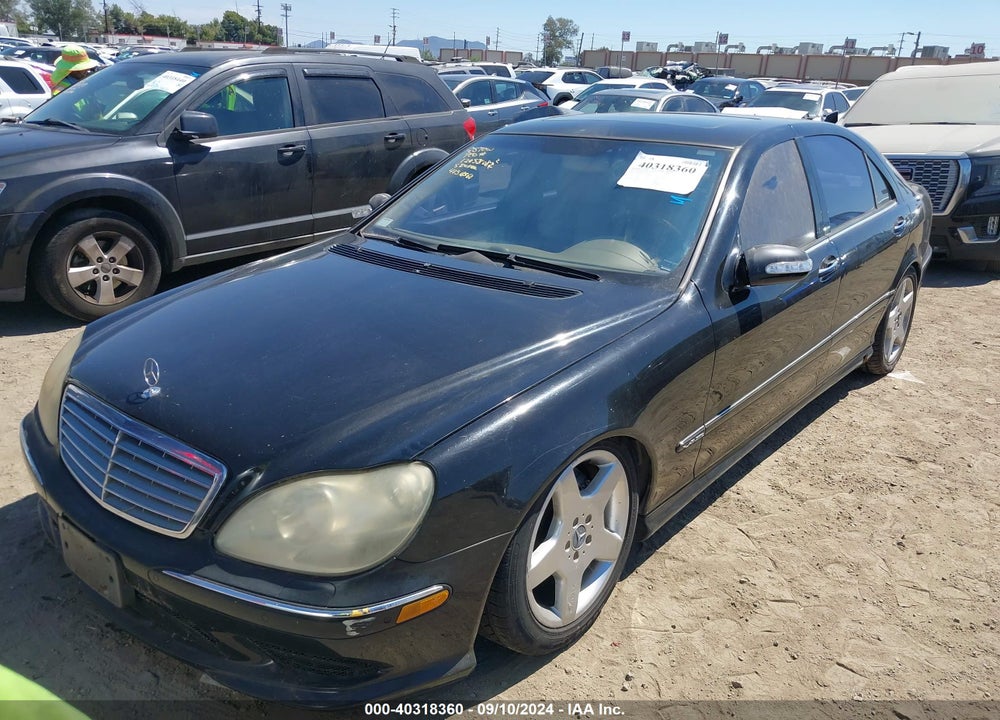 2003 MERCEDES-BENZ S 600 VIN: WDBNG76J83A358664