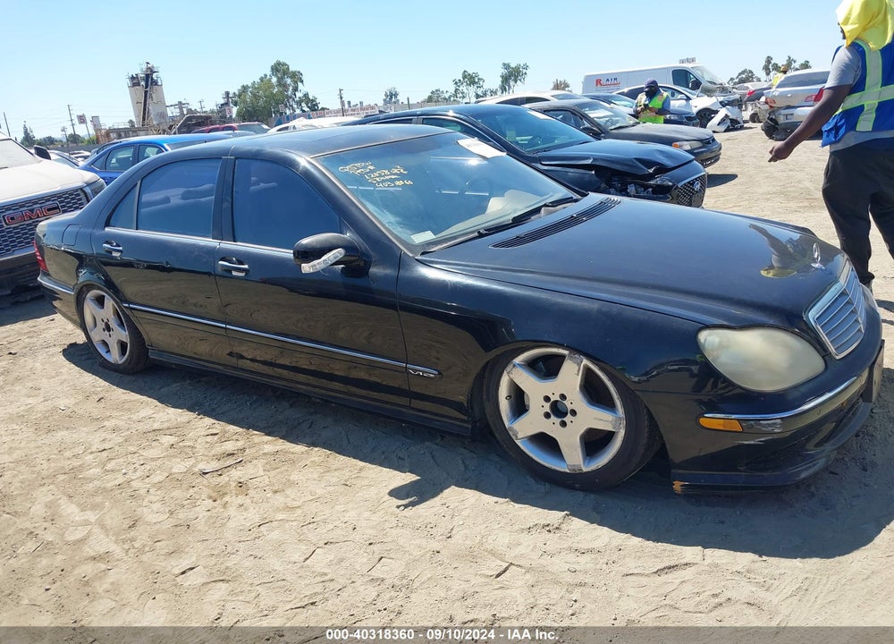 2003 MERCEDES-BENZ S 600 VIN: WDBNG76J83A358664