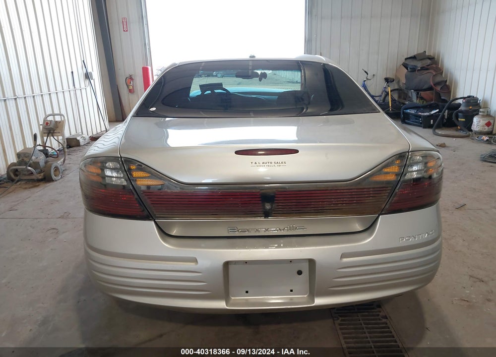 2005 PONTIAC BONNEVILLE SE VIN: 1G2HX52K35U148819