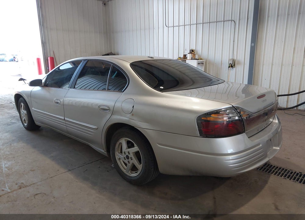 2005 PONTIAC BONNEVILLE SE VIN: 1G2HX52K35U148819