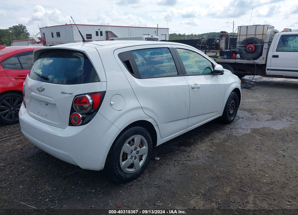 2014 CHEVROLET SONIC LS AUTO VIN: 1G1JA6SH3E4206039