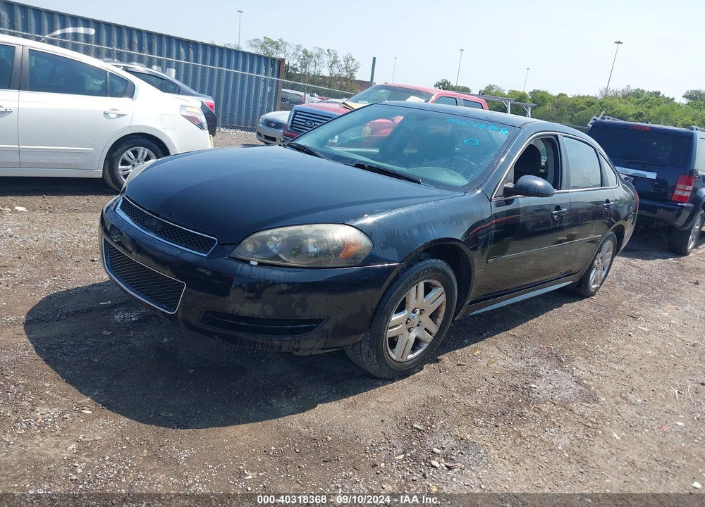 2013 CHEVROLET IMPALA LT VIN: 2G1WG5E37D1191764