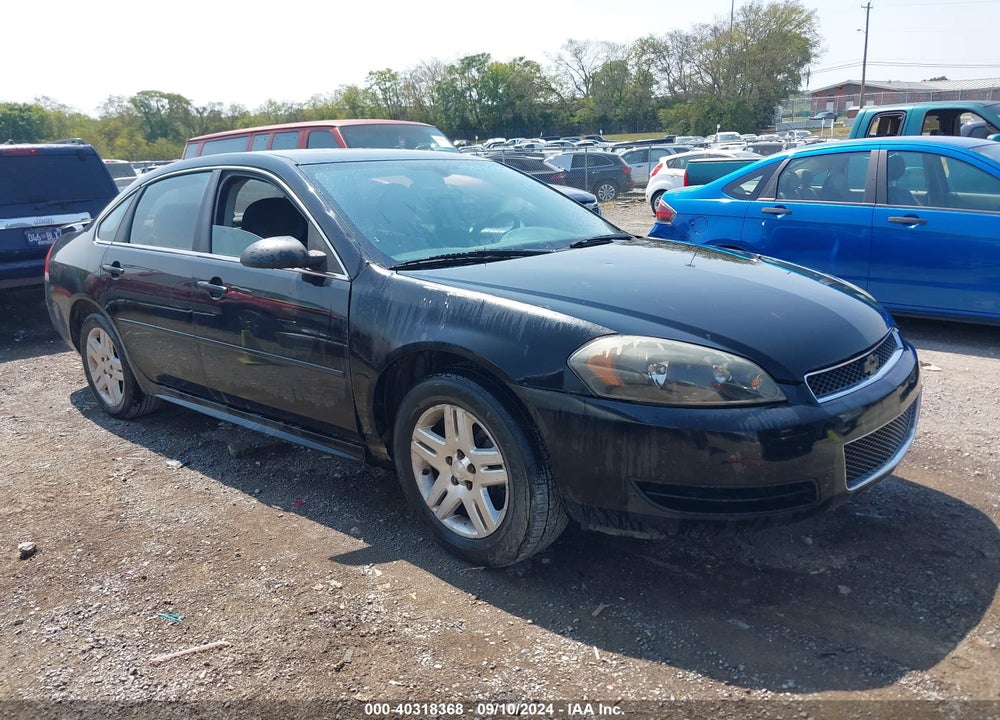 2013 CHEVROLET IMPALA LT VIN: 2G1WG5E37D1191764