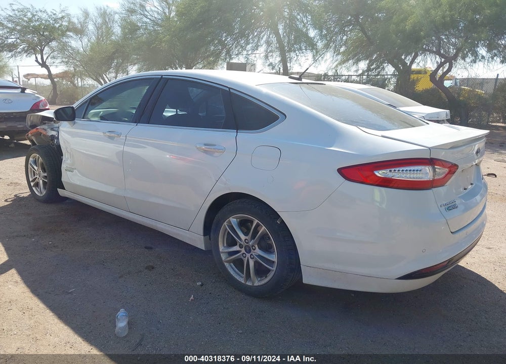 2016 FORD FUSION ENERGI TITANIUM VIN: 3FA6P0SU3GR157219