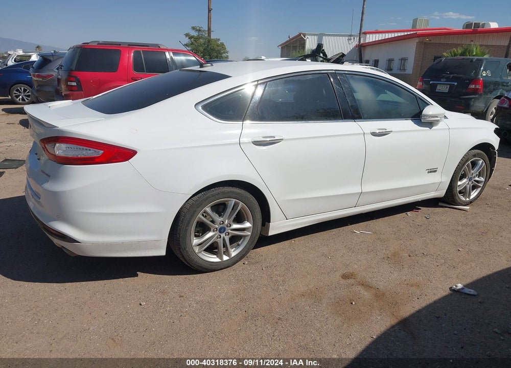 2016 FORD FUSION ENERGI TITANIUM VIN: 3FA6P0SU3GR157219
