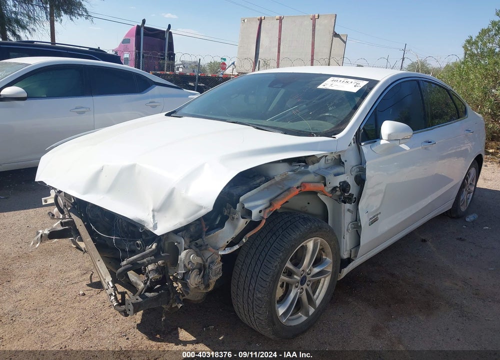 2016 FORD FUSION ENERGI TITANIUM VIN: 3FA6P0SU3GR157219