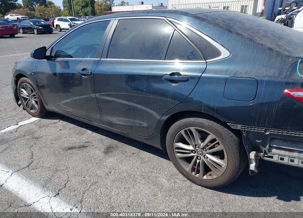 2016 TOYOTA CAMRY SE VIN: 4T1BF1FK0GU157614
